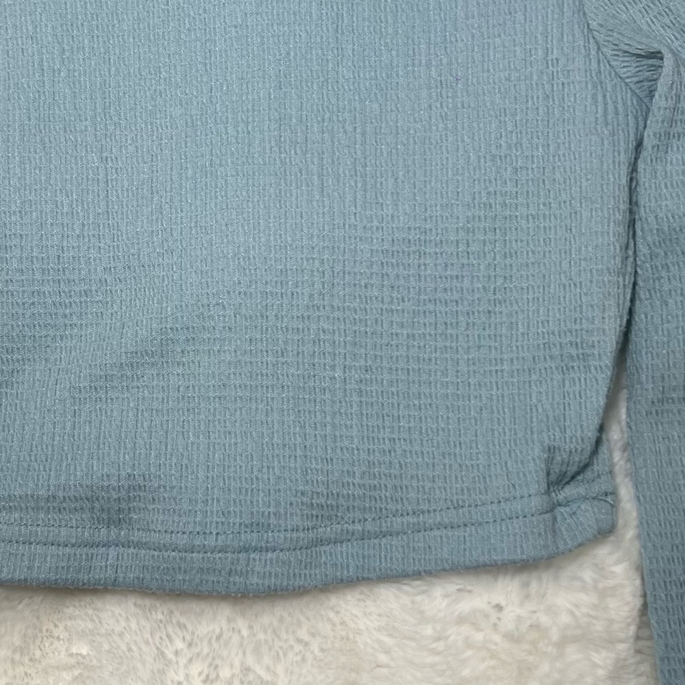 Stylish Light Blue Two-Piece Set - Picture 4 of 5
